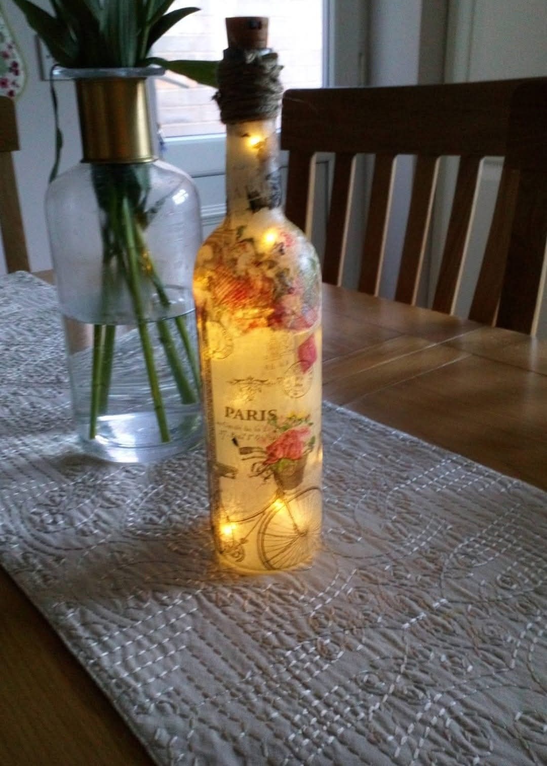 bespoke handmade light bottles lamps