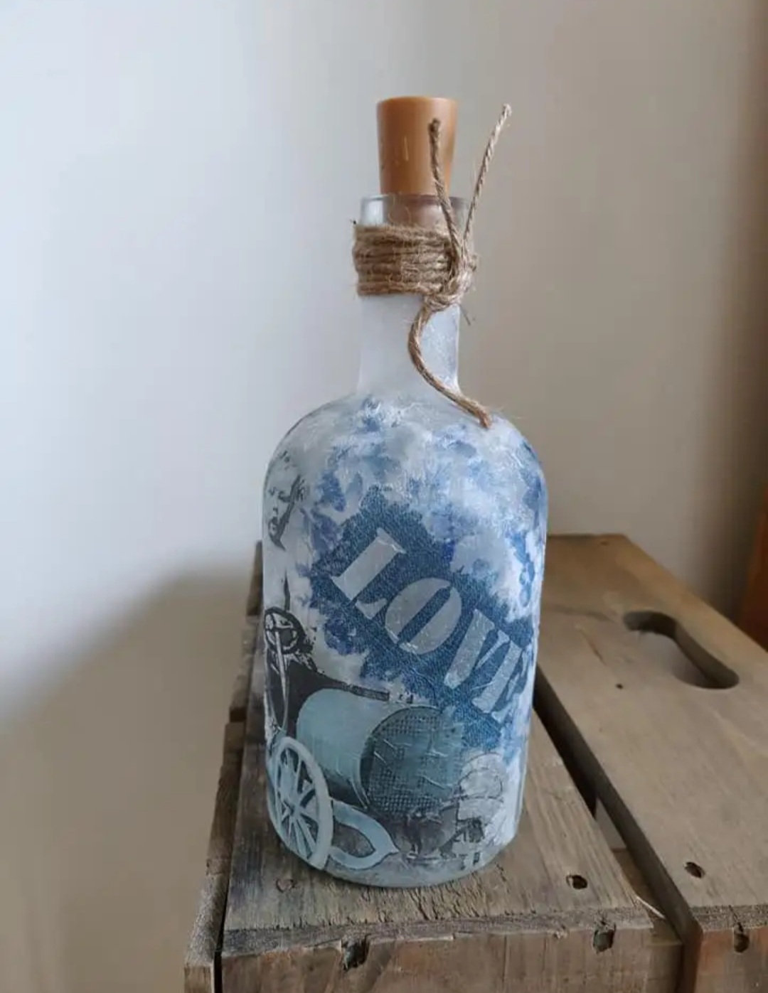 bespoke handmade light bottles lamps